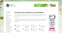 Desktop Screenshot of internettbutikker.com
